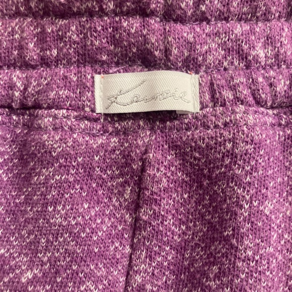 Kenzie - 2 piece lounge/workout set - sz Medium - Purple - lace trim - Picture 11 of 12